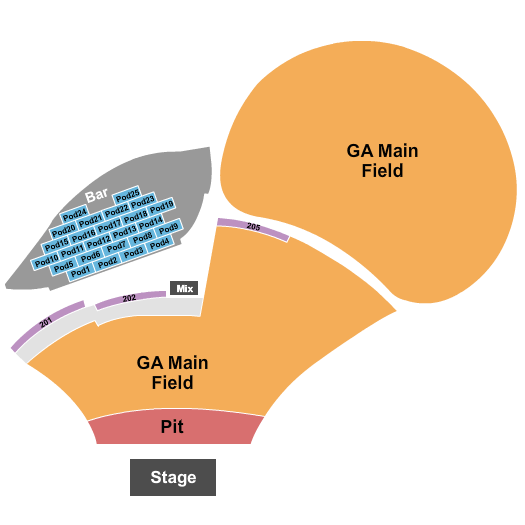 Moody Amphitheater Junior H Seating Chart